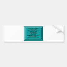 The Miracle of Friendship Bumper Sticker