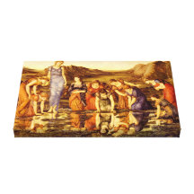 The Mirror of Venus ~ Edward Burne-Jones Canvas Prints