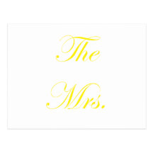 The Mrs Post Card