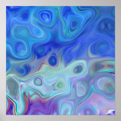 The muse abstract 3 posters