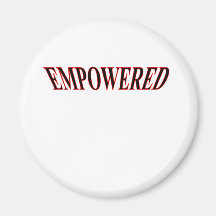 The MUSEUM Artist Series gibsphotoart Empowered r Fridge Magnets