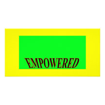 The MUSEUM Artist Series jGibney Happy Empowered Photo Card
