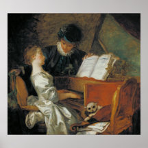 The Music Lesson Poster