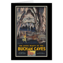 The mystic beauty of the Buchan Greeting Card