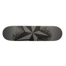 The Nautical Star Skateboard Deck