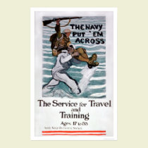 The Navy Put 'Em Across (US02295) posters