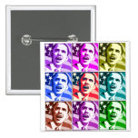 The New America, President Barack Obama .ized Pinback Buttons