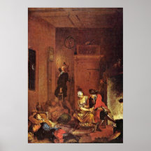 The Night Watch by Johann Rasso Januarius Zick Posters