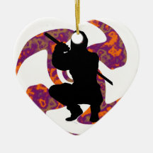 THE NINJA STAR CHRISTMAS ORNAMENT