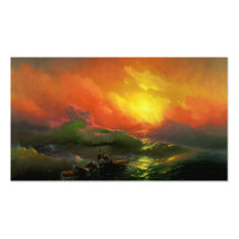 The Ninth Wave, Ivan Aivazovsky Business Cards