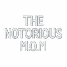 The Notorious M.O.M Women's Embroidered Zip Hoodie
