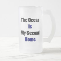 The Oceans Is My Second Home Coffee Mug
