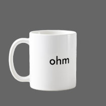the OHM mug mugs