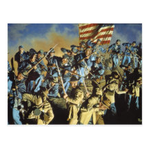 The Old Flag Never Touched the Ground Post Cards