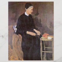 The Old Parisian By Leibl Wilhelm (Best Quality) Flyers