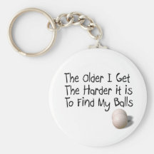 The older I get Keychains