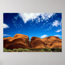 The Olgas, Uluru National Park, Northern Territory Print