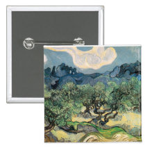 the olive trees,1889, Vincent van Gogh Pins