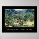 The Olive Trees,1889, Vincent van Gogh posters