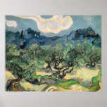the olive trees,1889, Vincent van Gogh posters