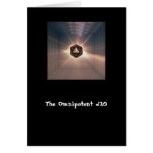 The Omnipotent d20 - Card