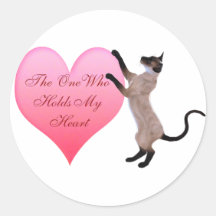 The One Who Holds My Heart Stickers