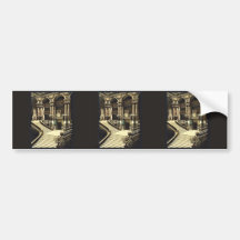 The Opera House, the grand staircase, Paris, Franc Bumper Stickers