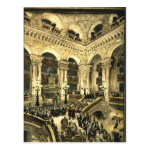 The Opera House, the inauguration of the opera, Pa Post Card