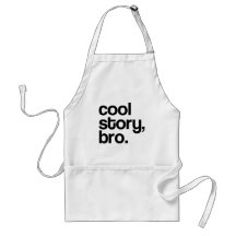 THE ORIGINAL COOL STORY BRO APRONS