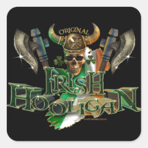 The Original Irish Hooligan Sticker