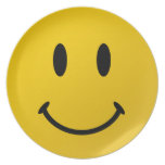 The Original Smiley Face Party Plates