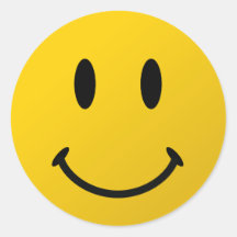 The Original Smiley Face Sticker