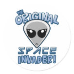 The Original Space Invader stickers
