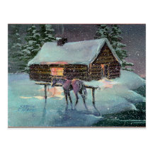 THE OUTSIDER by SHARON SHARPE Post Card