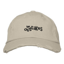The Outtakes distressed hat Embroidered Hat