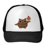 The Owl and the Cupcake Trucker Hats