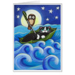The Owl and the Pussycat Card