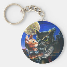 The Owl & the Pussycat Keychain