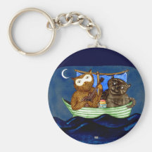 The Owl & The Pussycat Keychains