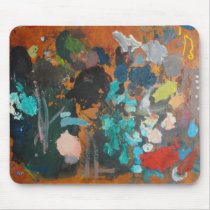 The painter's old palette - Mousemat mousepads