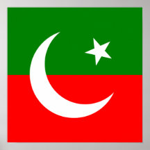 the Pakistan Tehreek e Insaf, Pakistan Posters