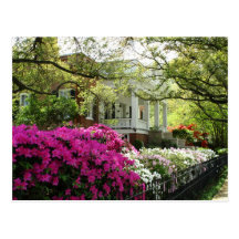 The Parsonage - Spring in Natchez, Mississippi Postcard