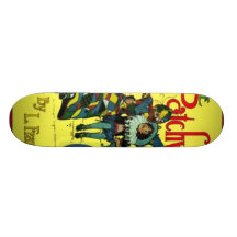 the patchwork girl of oz skateboard deck