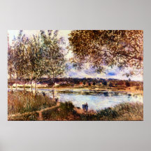 The Path to the Old Ferry, 1880 by Alfred Sisley Print