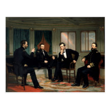 The Peacemakers with Abraham Lincoln Postcard