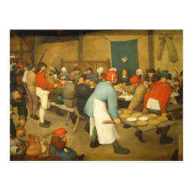 The Peasant Wedding - 1568 Post Cards