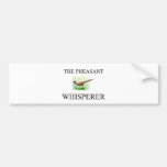 The Pheasant Whisperer Bumper Sticker