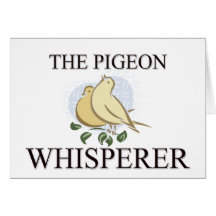 The Pigeon Whisperer Greeting Card