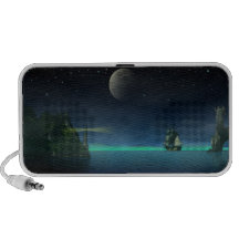 The Pirate Cove Laptop Speakers