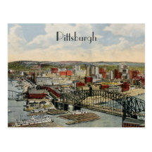 The Pittsburgh Point 1931 Postcard